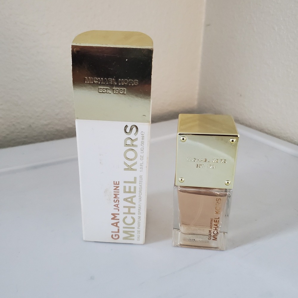 Michael Kors Glam Jasmine Eau de Parfum Spray 1.0 oz 30 ml Fragrance with Box